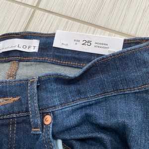 Modern straight 0 blue NWT